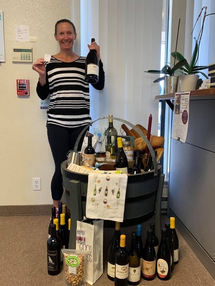 Congratulations Colleen, 2021 Wine Lovers Drawing Winner!