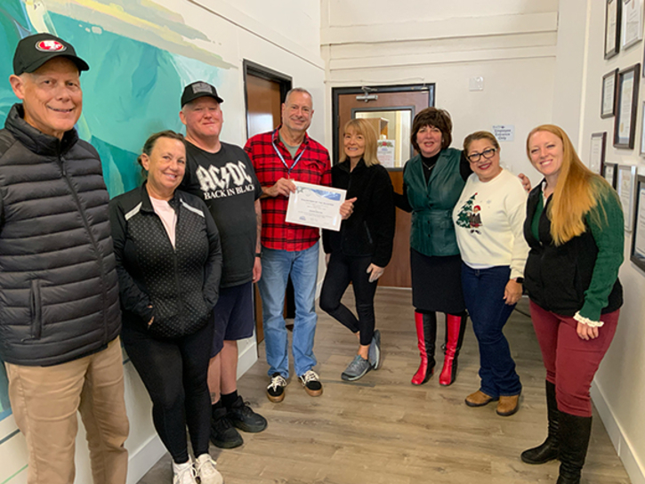 Salinas Program - Volunteer of the Quarter - DEC2025