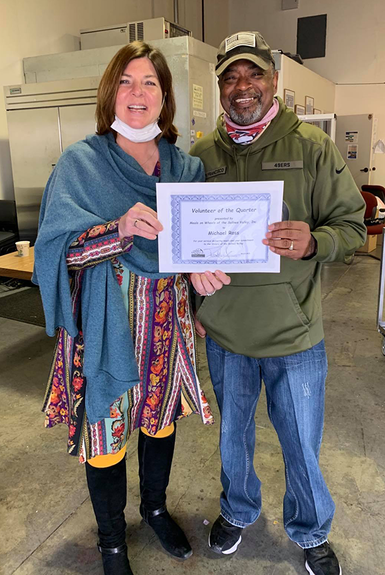 Salinas Program - Volunteer of the Quarter - MAR2021